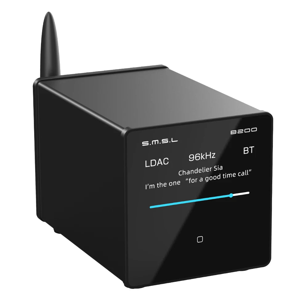 SMSL B200 Consumer Electronics Bluetooth Audio Receiver DAC Pre Amplifier CS43131 LDAC Optcial Coaxial USB For Active Speaker