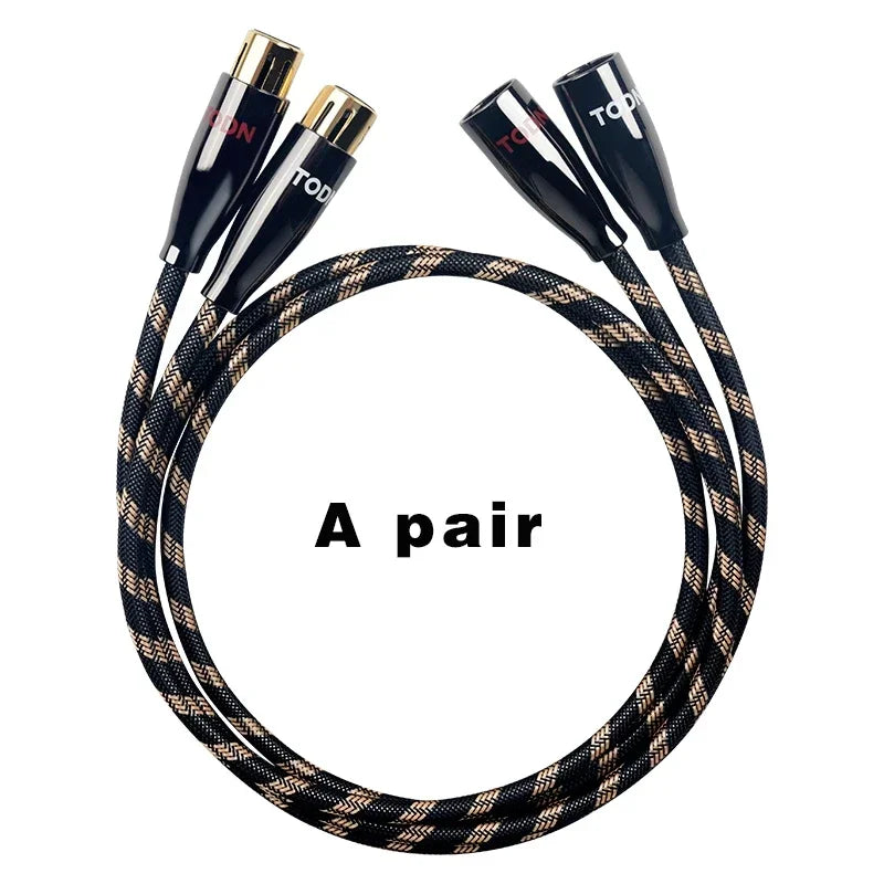 TODN OCC OFC Hifi XLR kabel.