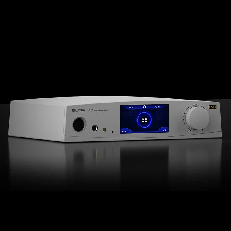 Aune S17 Pro EVO Full Balanced Class-A Twin JFET R2R Powerful HiFi Lossless Audiophile Desktop Headphone Amplifier
