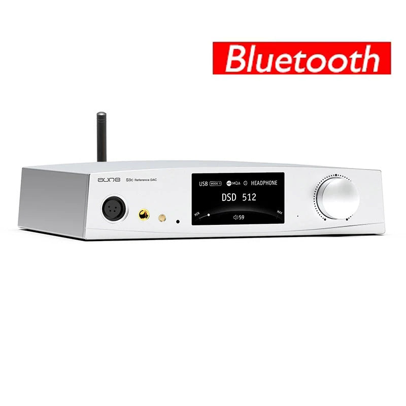 AUNE S9c PRO Decoder Headphone Amplifier High Power Fully Balanced Headset Fever HiFi Music USB Sound Card Dual ES9068AS S9cPRO