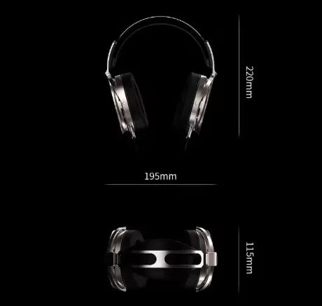 Aune AR5000 Glass Earphones Head Mounted HiFi Fever Stereo Esports Game Monitoring Computer Dynamic