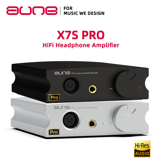Aune X7s PRO Class-A Headphone Amplifier Balanced Headphone Amplifier Class A RCA Input XLR Output 6.35mm Headphone Amplifier