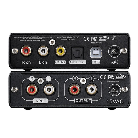 TOPPING E30 II Decoder + TOPPING L30 II Headphone Amplifier+RCA Cable