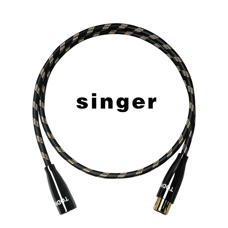 TODN OCC OFC Hifi XLR kabel.