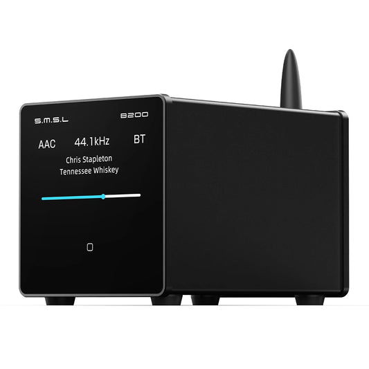 SMSL B200 Consumer Electronics Bluetooth Audio Receiver DAC Pre Amplifier CS43131 LDAC Optcial Coaxial USB For Active Speaker