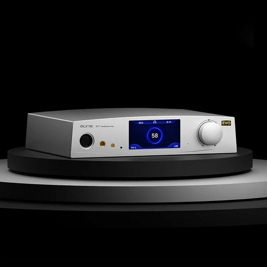 Aune S17 Pro EVO Full Balanced Class-A Twin JFET R2R Powerful HiFi Lossless Audiophile Desktop Headphone Amplifier